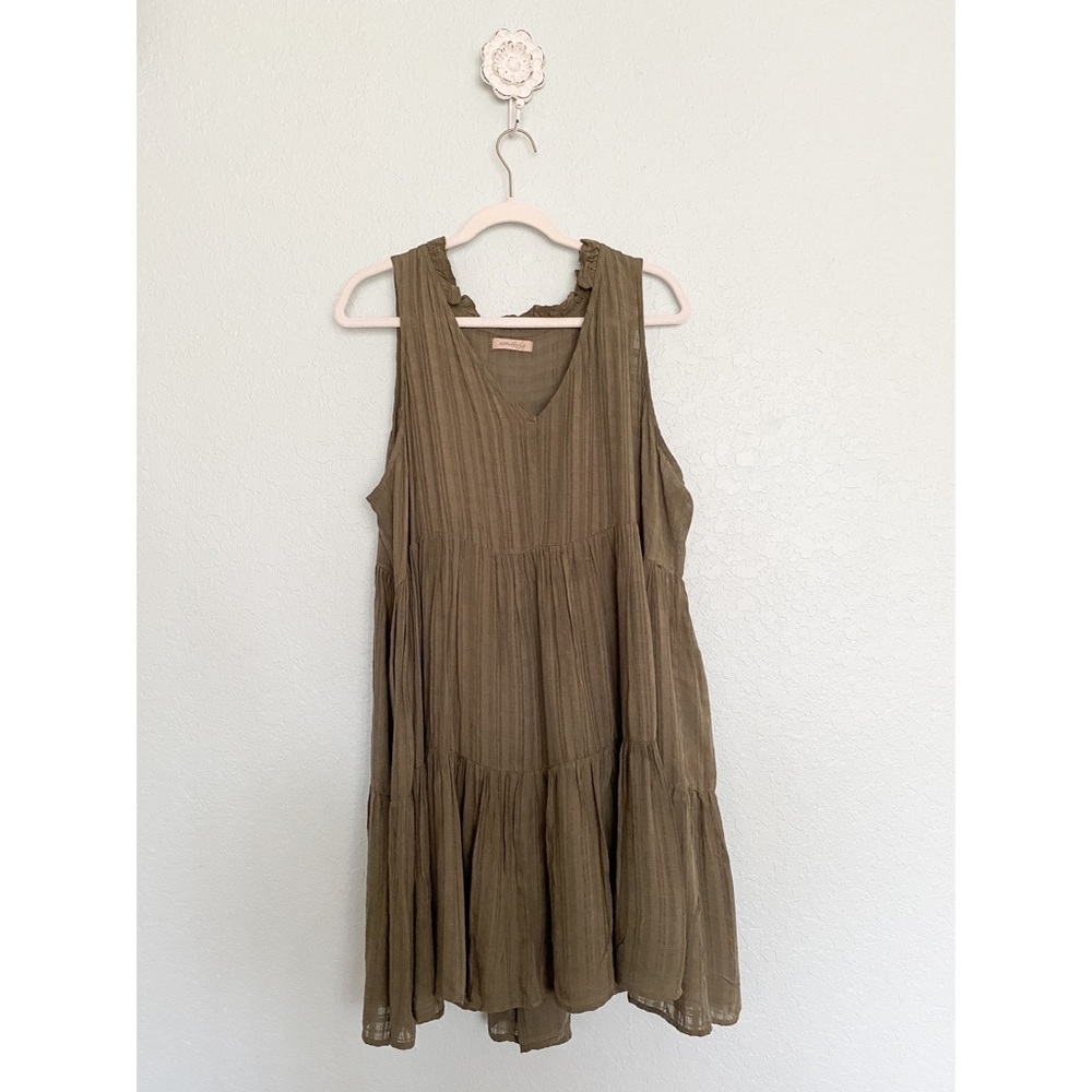 Waverly boho knee length sundress